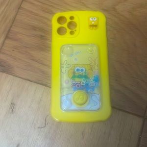 SpongeBob phone cash for iPhone 12pro max or 13 pro max